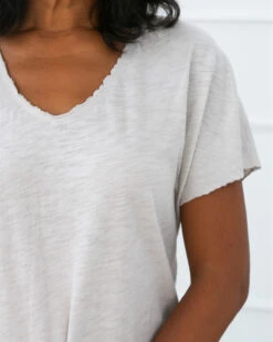 Zoe Sleep Tee 31 Zoe Sleep Tee -Home Textiles Shop Zoey Sleep Tee Light Grey3