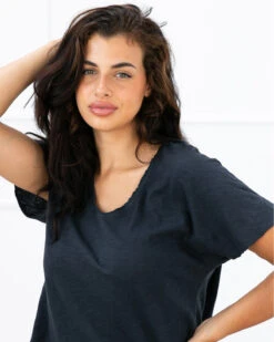 Zoe Sleep Tee 24 Zoe Sleep Tee -Home Textiles Shop Zoey Sleep Tee Navy2