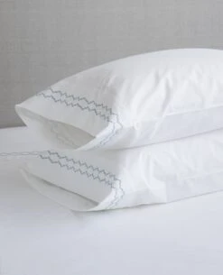 Chloe Embroidery 220 Thread Count Percale -Home Textiles Shop dale pillowcases