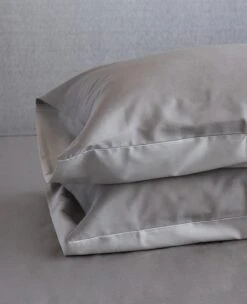 Duet Cotton Sateen Silver/Grey -Home Textiles Shop duet smoke pillowcases 3a9b3402 c6e0 480d 8dc6 e44c1a021f1a