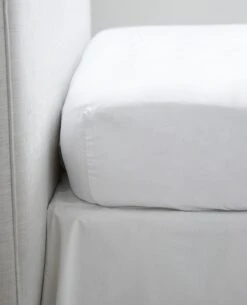 Hotel 2-Line Stitch 220 Thread Count Percale -Home Textiles Shop essential220 white fittedsheet2 3855fc19 dffa 4ef7 86eb 3540576e1e7d