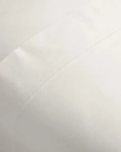 Washed Cotton Sateen Dune -Home Textiles Shop essential220 white flatsheet1copy