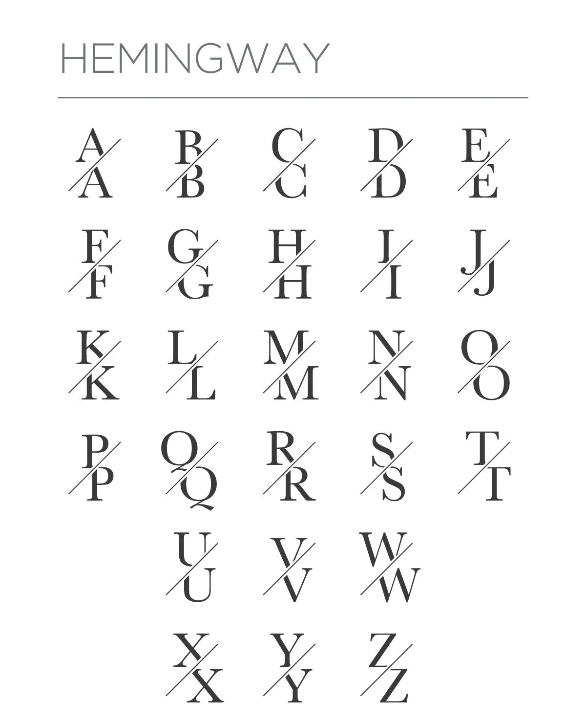 Hemingway Monogrammed Towels 6 Hemingway Monogrammed Towels - Image 4