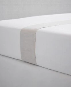 Washed Linen Contrast-Heading -Home Textiles Shop lavato clay contrast flatsheet1 199af388 5e3d 41f3 8aef 905a13368348
