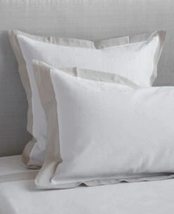 Washed Linen Contrast-Heading -Home Textiles Shop lavato clay contrast shams dcb38d78 af37 4a9b b51f 68579bd4e067