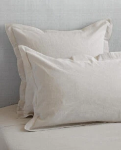 Washed Linen/Cotton Flax -Home Textiles Shop lavato flax shams