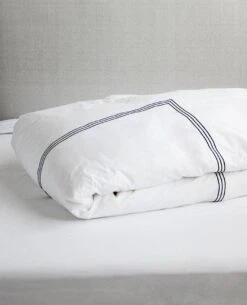 Hotel 3-Line Stitch 410 Thread Count Percale -Home Textiles Shop loft3line black duvetcover 621ca576 bde0 4d2a 9591 4ef2c6602ac0