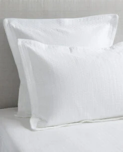 Picasso Coverlet White & Milk -Home Textiles Shop picasso white shams