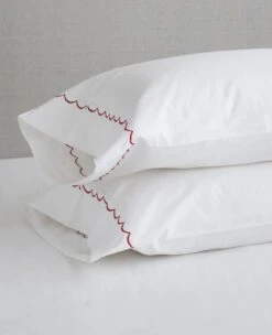 Scallop 220 Thread Count Percale -Home Textiles Shop scallop red pillowcases eed0ee04 e424 4e00 b9ce 02e401b59333
