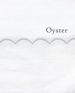 Scallop 220 Thread Count Percale -Home Textiles Shop scallopOyster 1