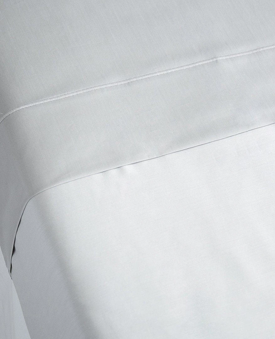 Silky 600 Thread Count Cotton Sateen Grey 5 Silky 600 Thread Count Cotton Sateen Grey - Image 3